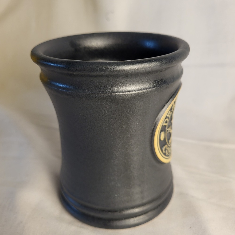 12 oz Death Wish Coffee Co 2020  Skull Cross Bones Coffee Mug Deneen Pottery - Picture 2 of 8